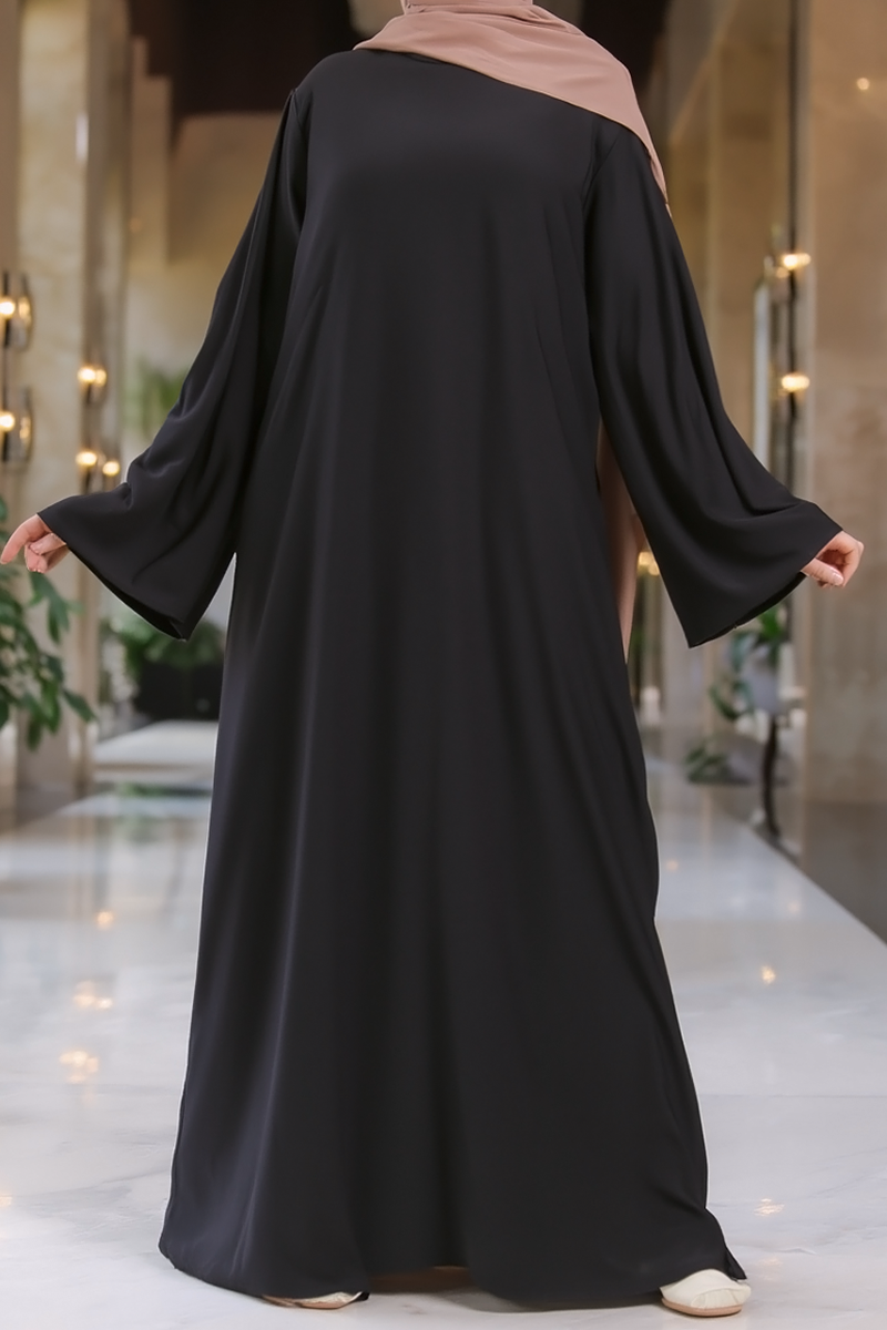 SB Simple Jersey Abaya AS011 UNI in Schwarz