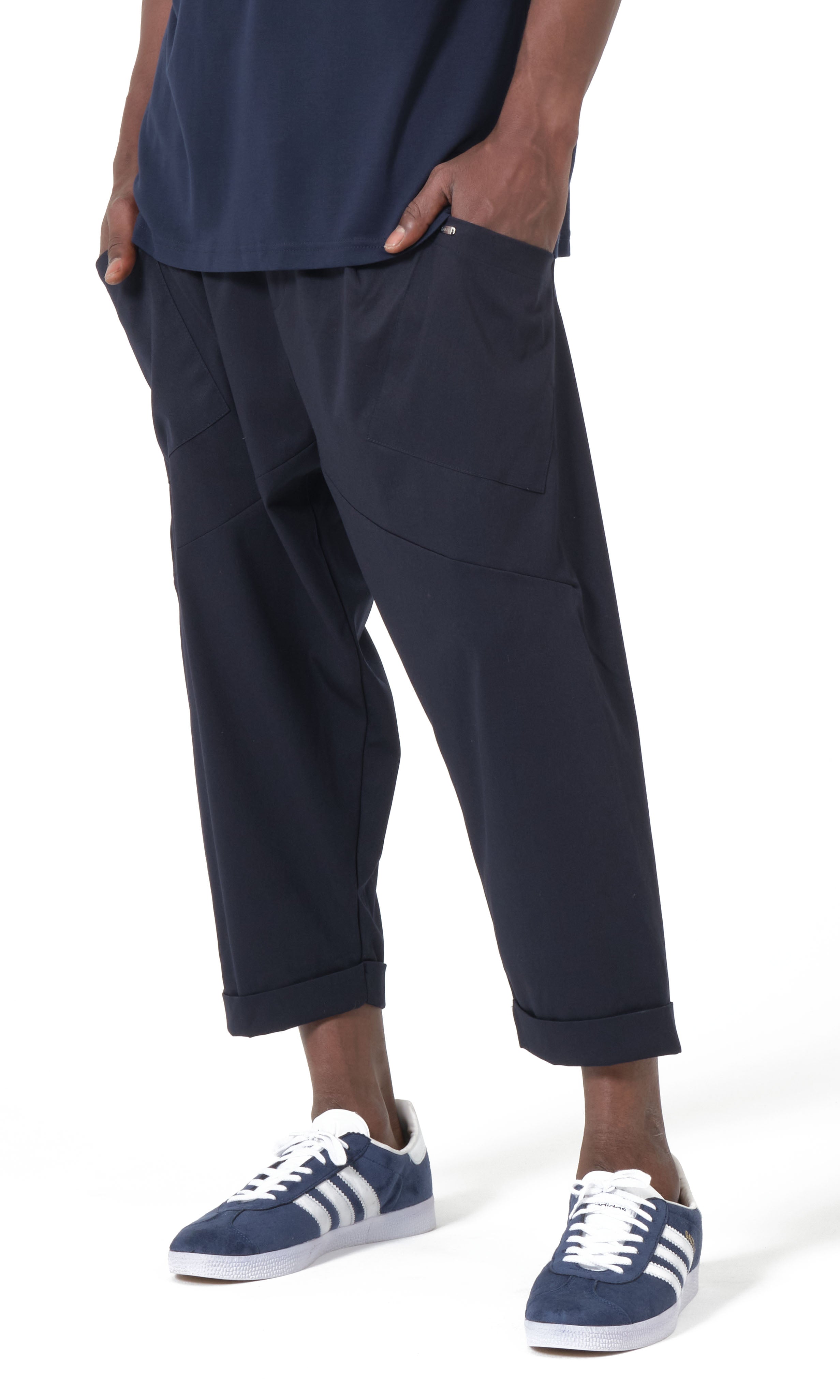 QTS1012 Design S26 Sarouel in Navy
