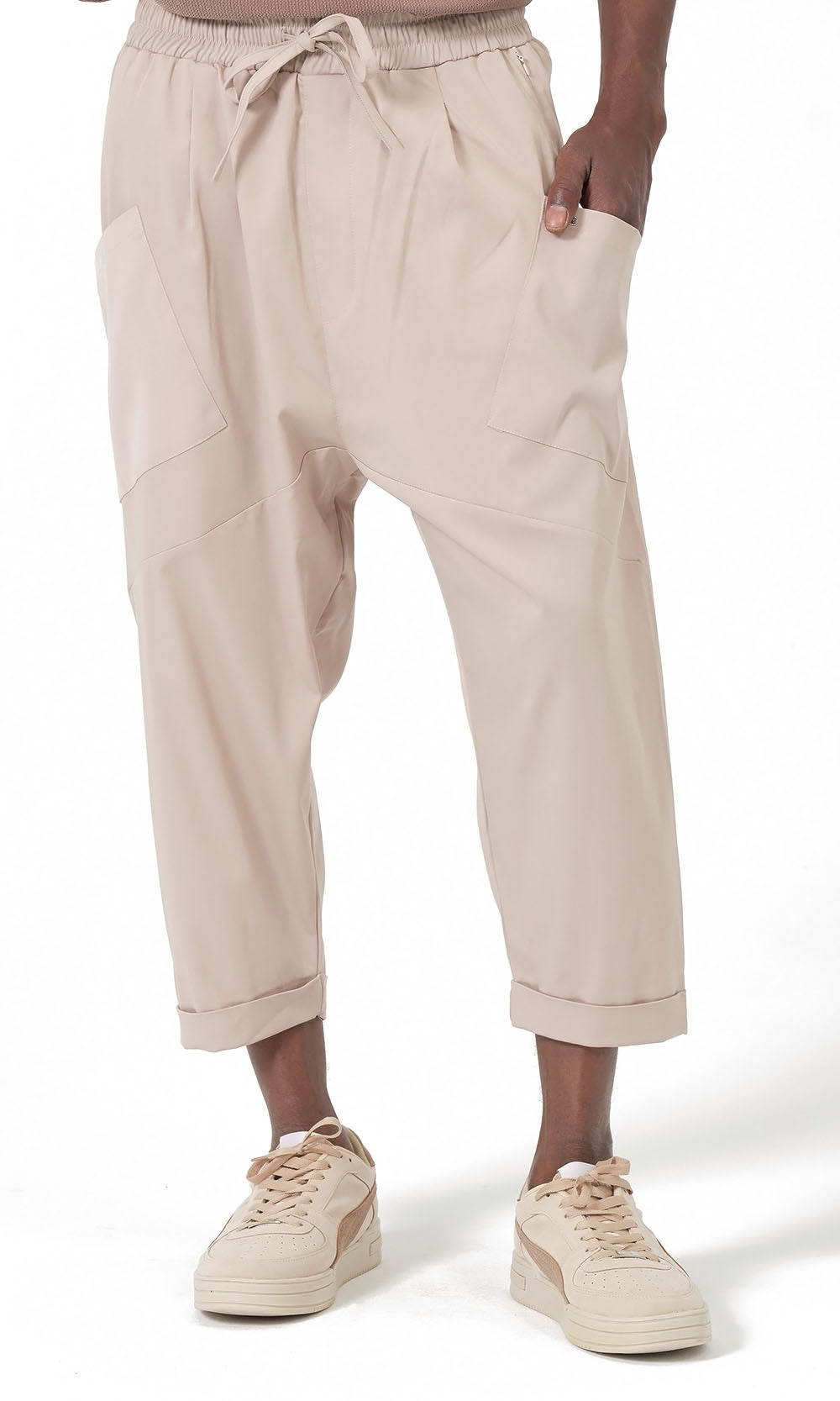 QTS1012 Design S26 Sarouel in Beige