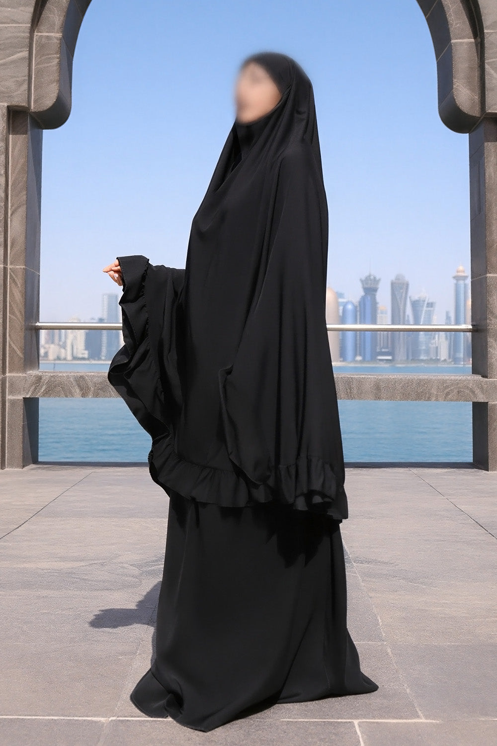 SB Prayer Set Jersey ES003 in Schwarz
