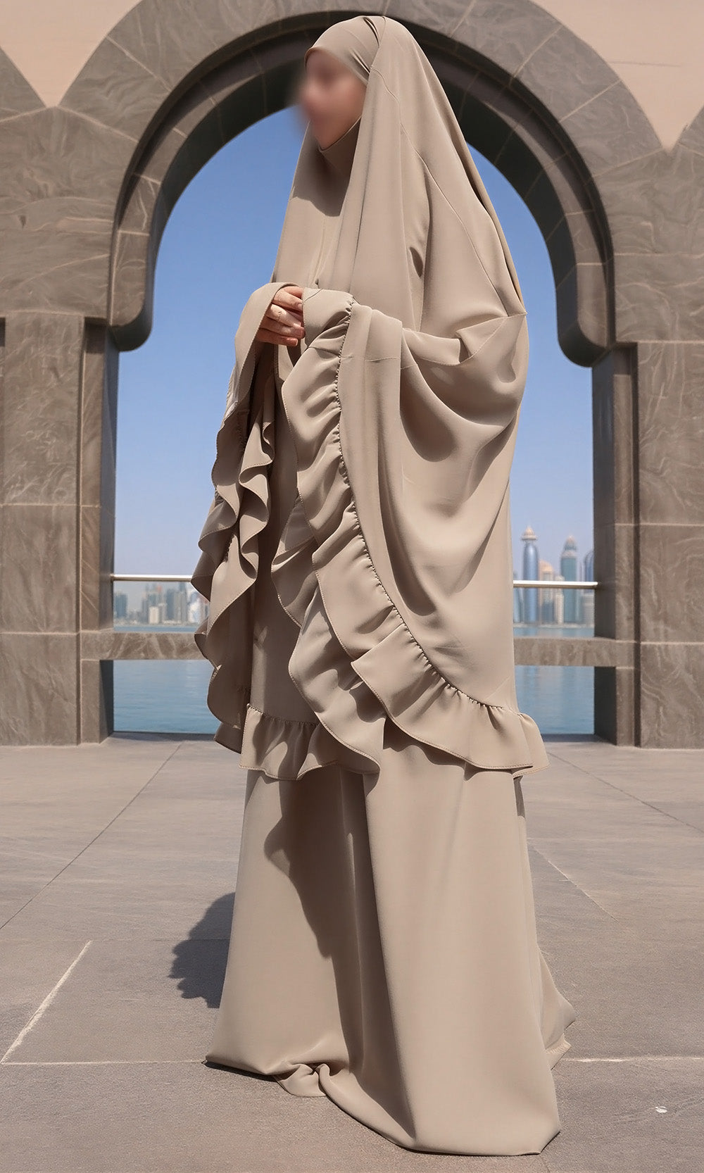 SB Prayer Set Jersey ES003 in Helltaupe