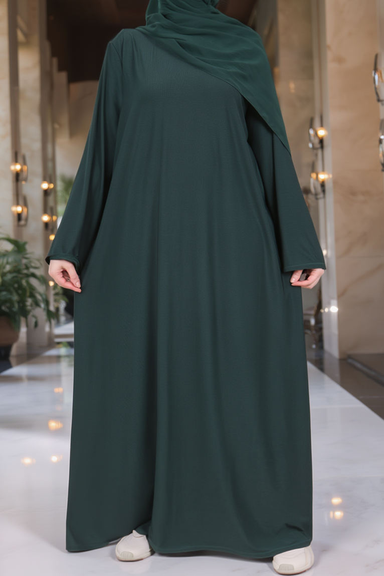 SB Simple Jersey Abaya AS011 UNI in Dunkelgrün