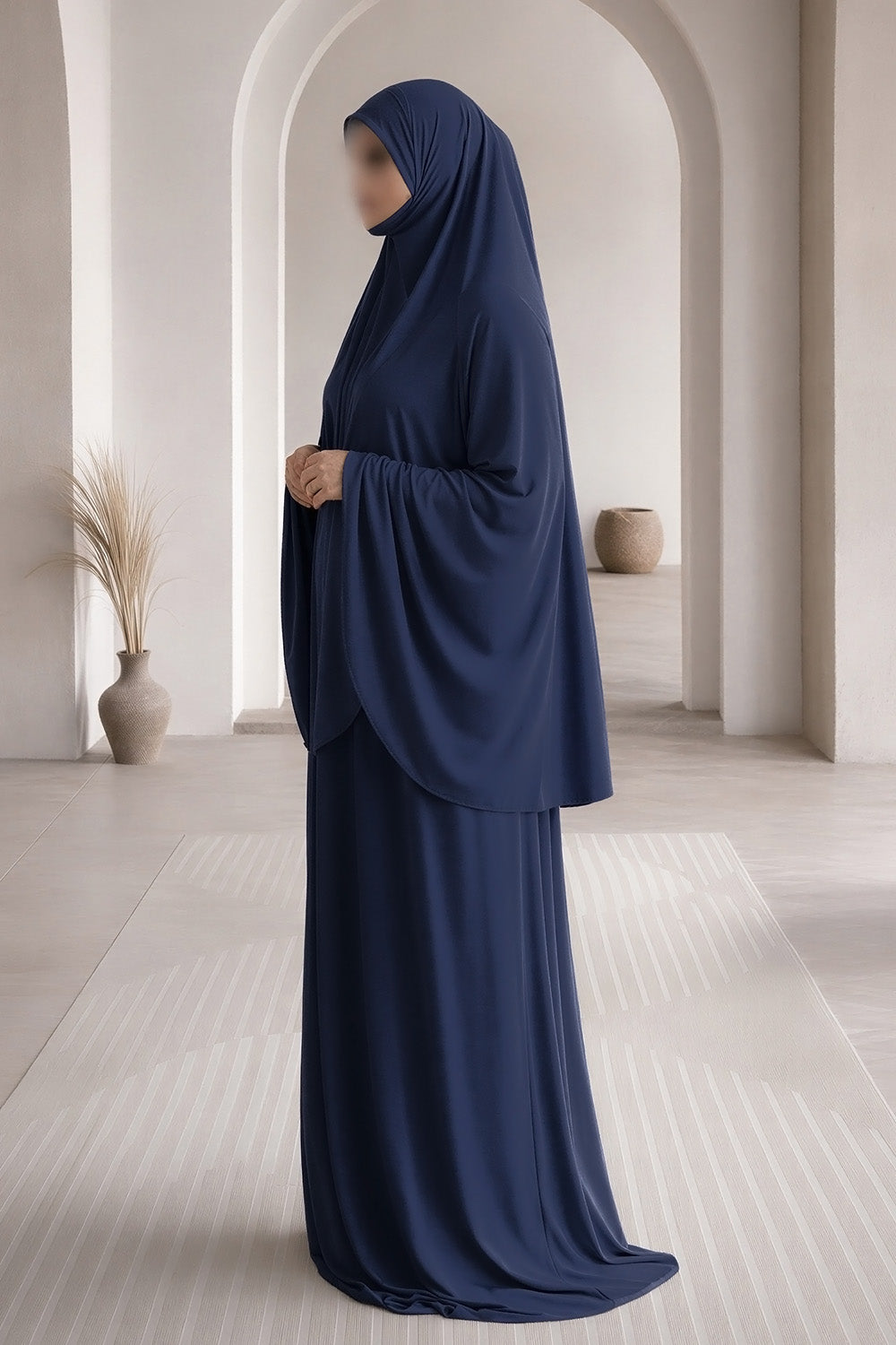 SB Salat Set Jersey ES006 in Dunkelblau