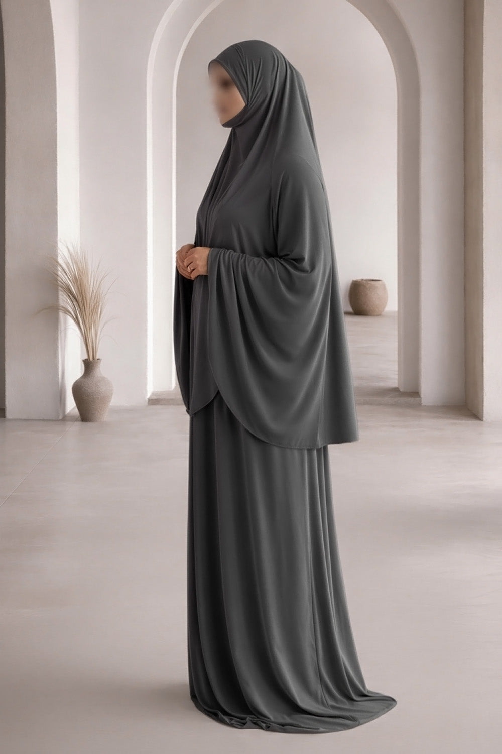 SB Salat Set Jersey ES006 in Dunkelgrau