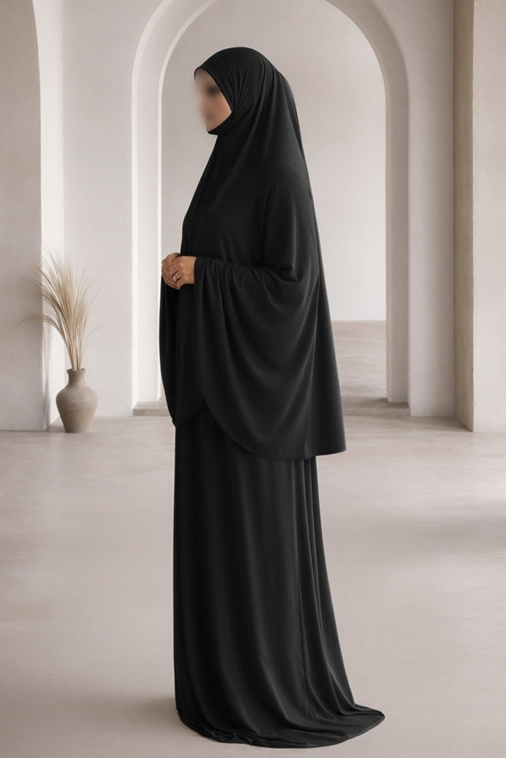 SB Salat Set Jersey ES006 in Schwarz