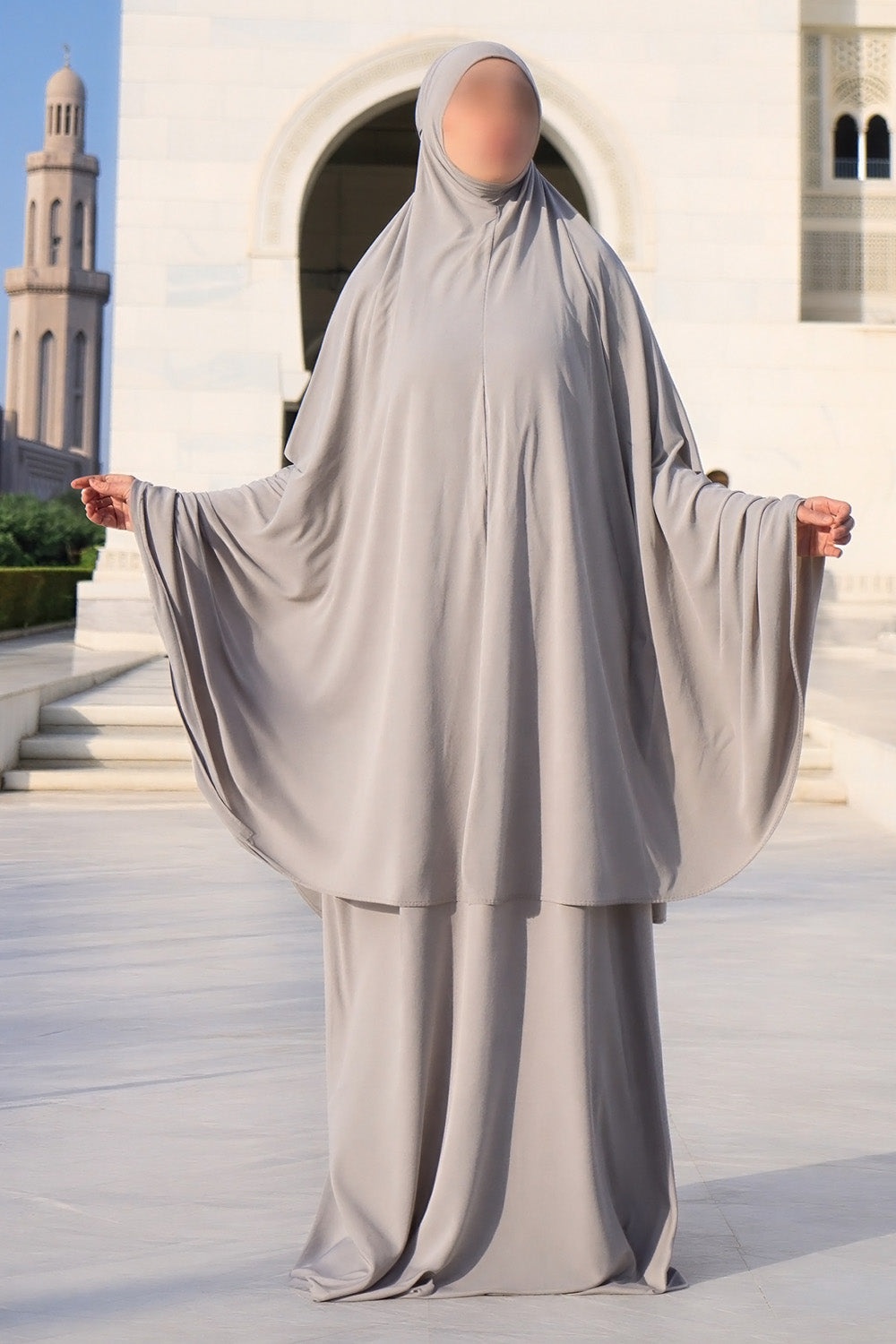 SB Salat Set Jersey ES007 in Hellgrau