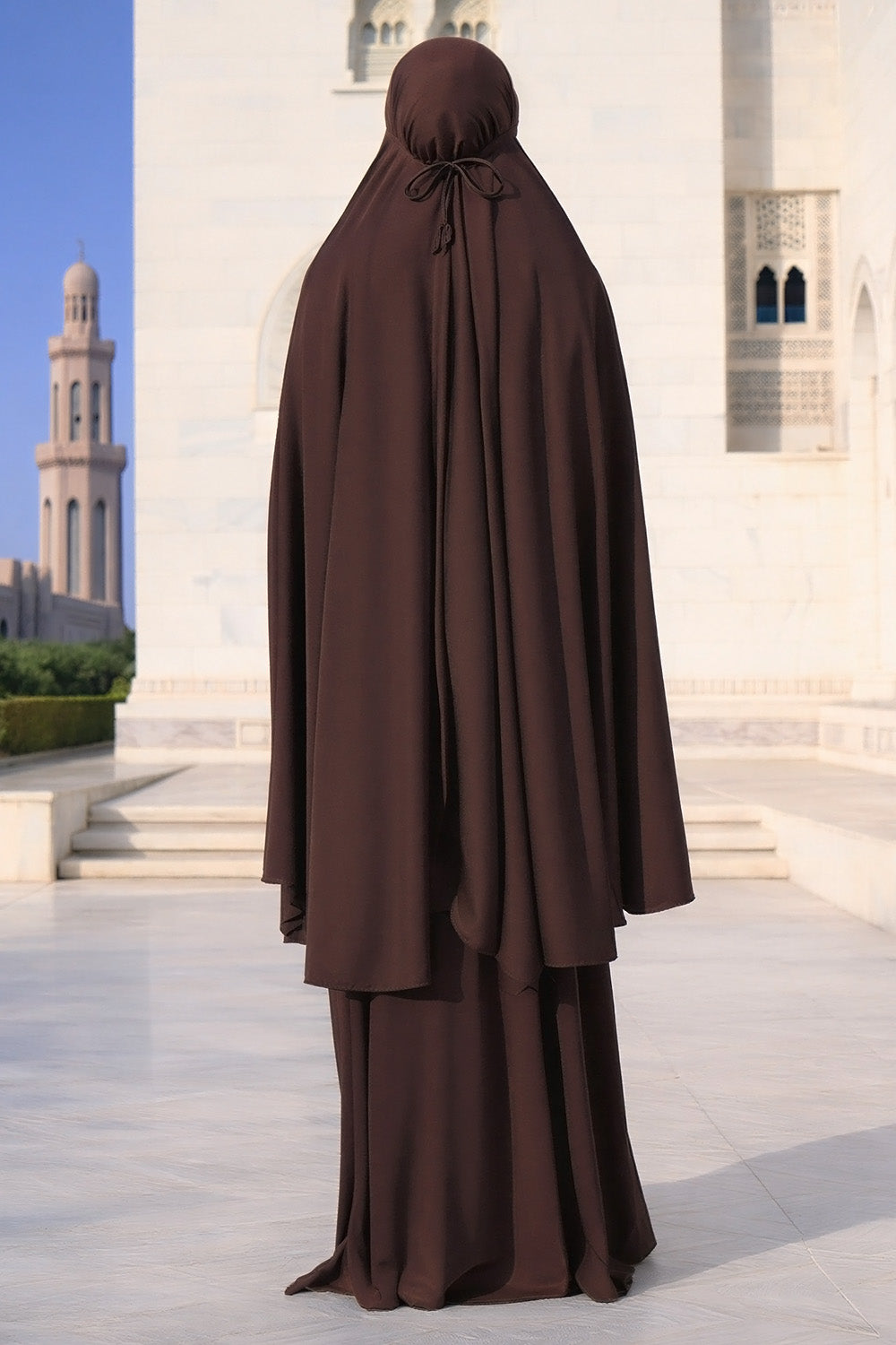 SB Salat Set Jersey ES007 in Dunkelbraun