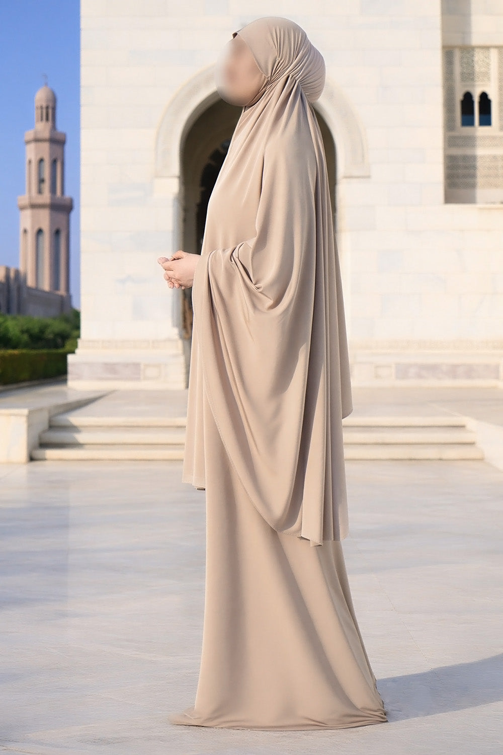 SB Salat Set Jersey ES007 in Dunkelbeige