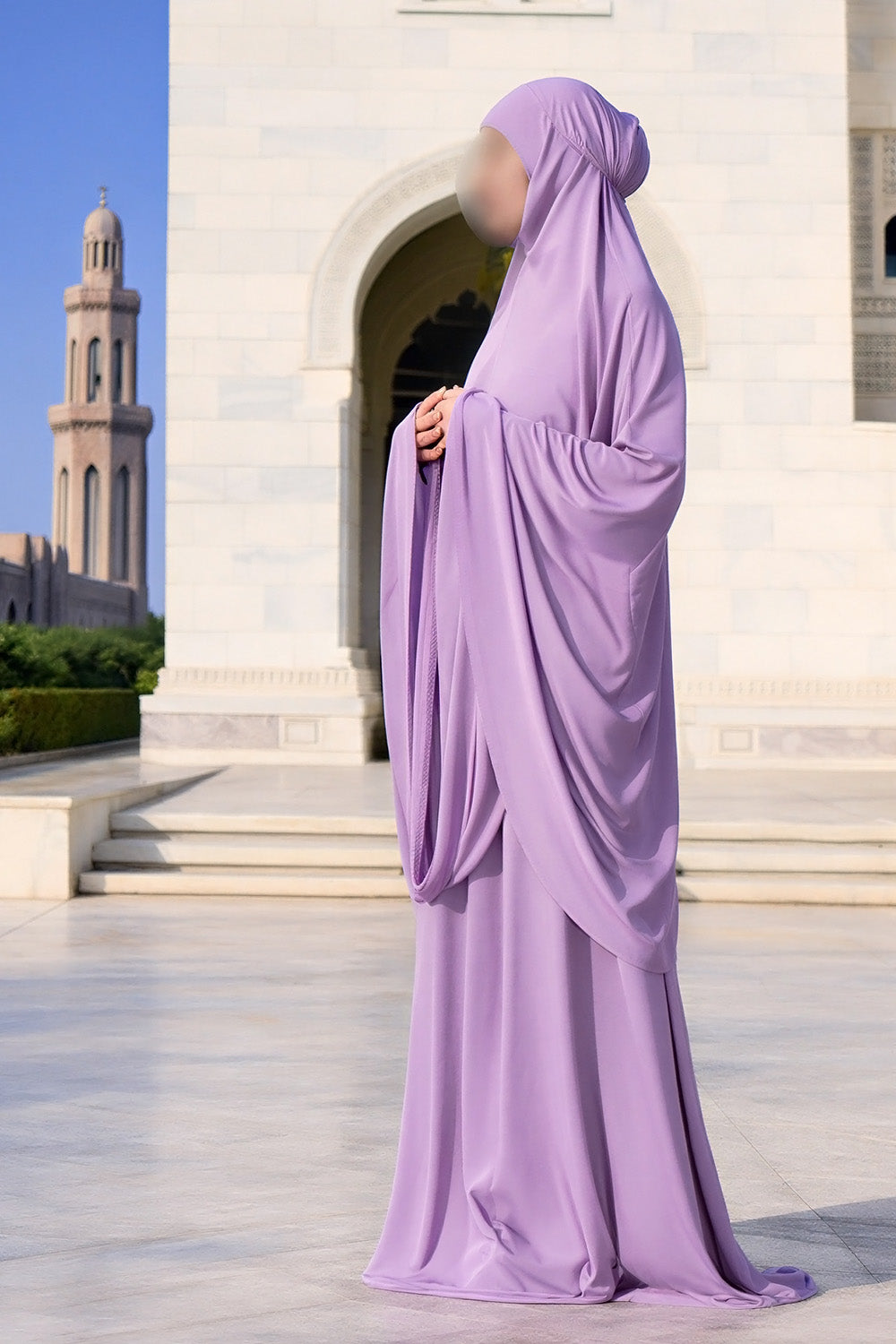 SB Salat Set Jersey ES007 in Lila