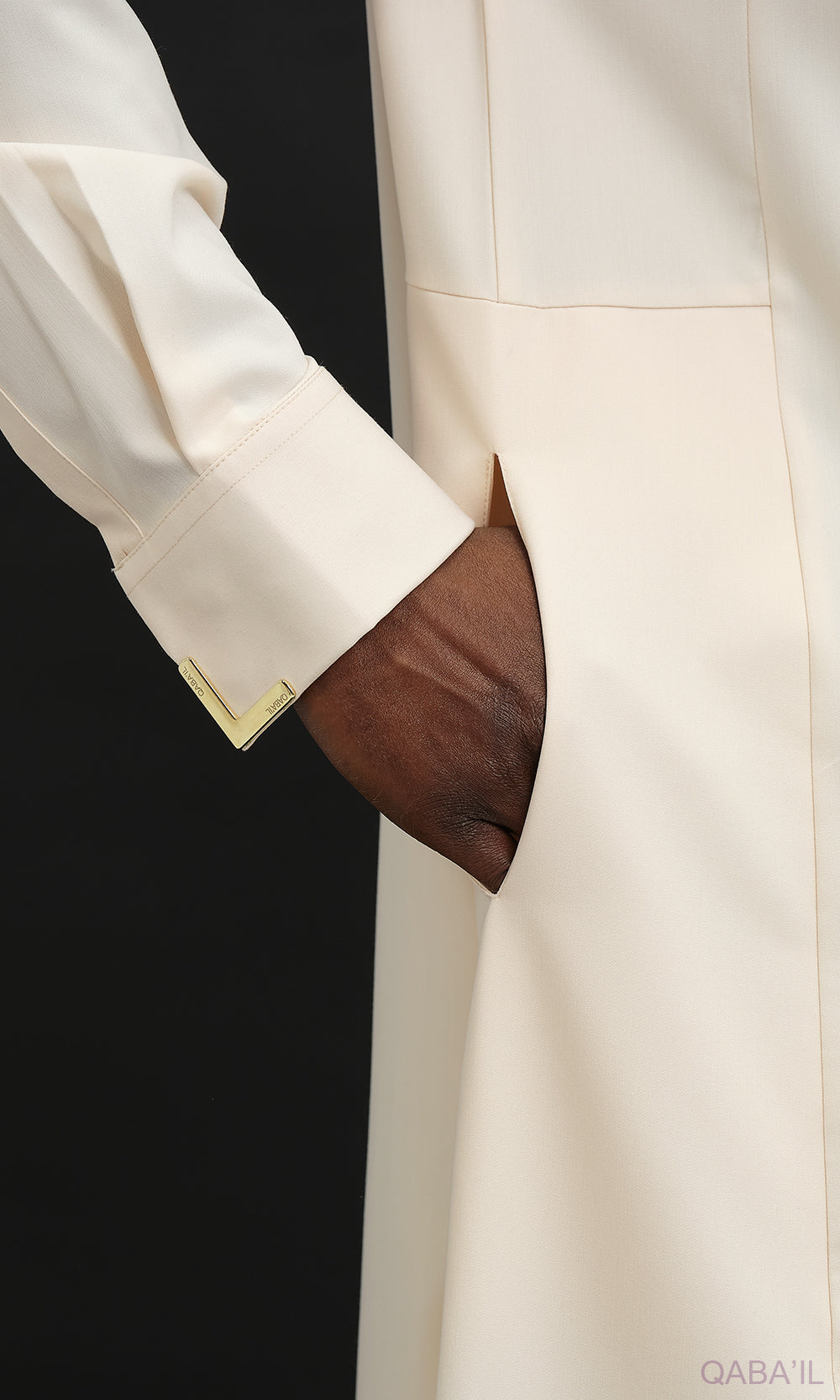 QL Qamis Bey in Creme
